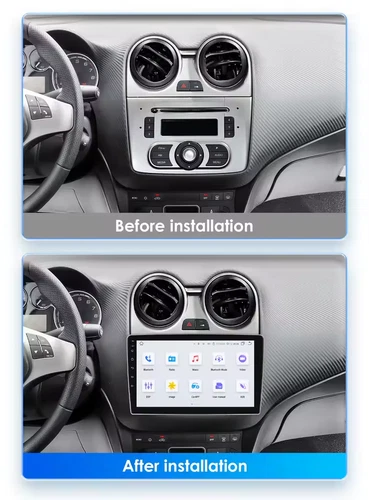Autoradio Android 14 Carplay BT GPS RDS WiFi 64G Per Alfa Romeo Mito 955 2008-16 - Foto 2 di 24