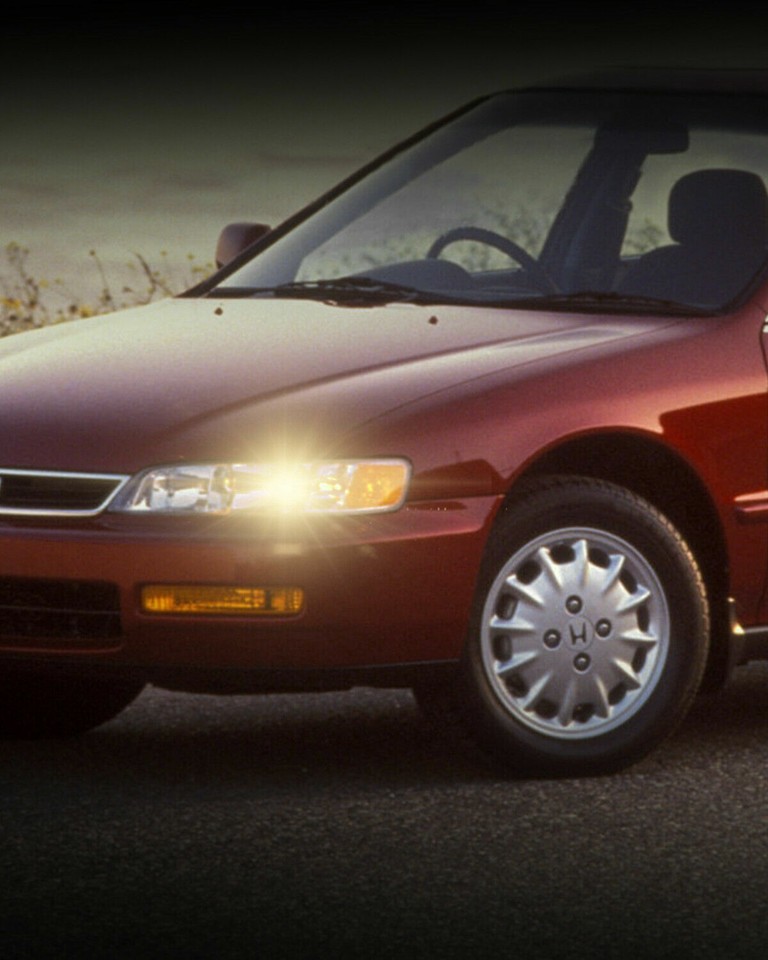 Left + Right Pair Headlamps For 1994-1997 Honda Accord Front Headlights ...