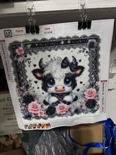 diamond art painting completed