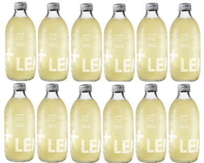 12 Flaschen LemonAid Ingwer a 0,33 L inc. MEHRWEG Pfand Charitea 