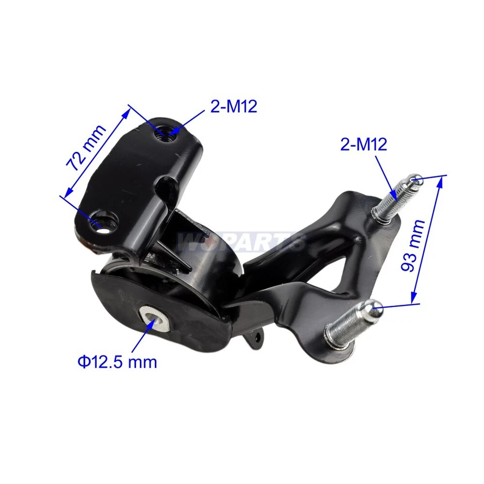 4PC Engine Motor & Trans Mount Set Fit For 2009-2012 Toyota RAV4 2.5L FWD - Image 3 of 4