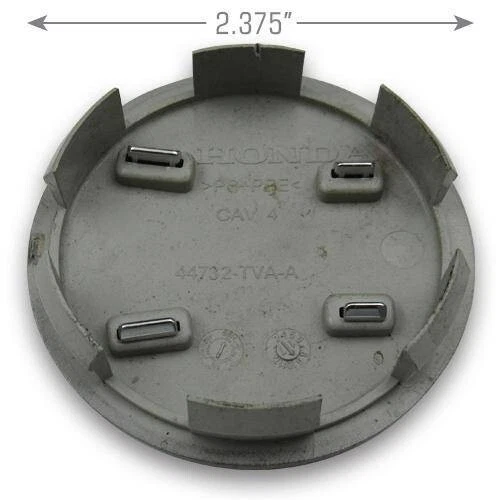 Tapa central de rueda Honda Accord Civic CR-V HR-V carbón OEM 19" 64124 44732-TVA-A Foto 2 de 2