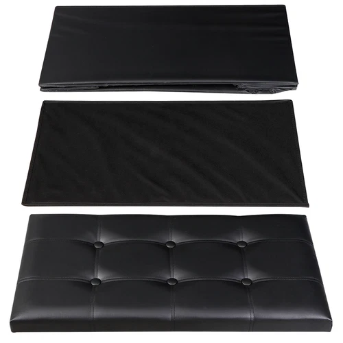 Storage Ottoman Bench Foot Rest Stool for Bedroom Entryway Living Room - Picture 22 of 90