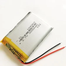 3.7V 3000mAh li po Rechargeable Battery For Power bank PAD MID Tablet PC 104060