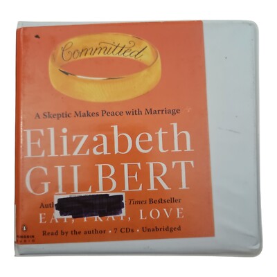 Committed: A Skeptic Makes Peace with Marriage - Audio CD - VERY GOOD