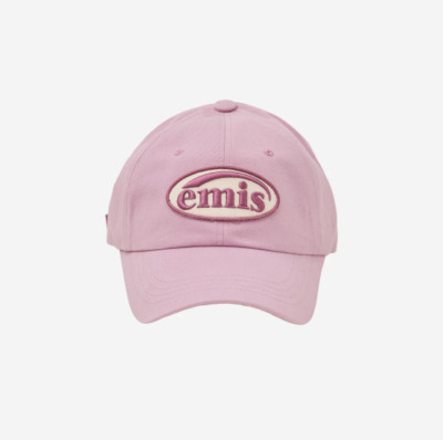 Emis Tone On Tone Wappen Ball Cap, Light Purple (100% South Korea Authentic)