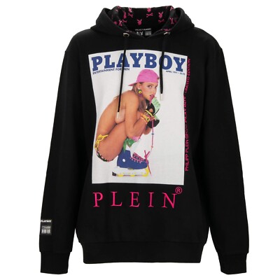 PHILIPP PLEIN x PLAYBOY Julie Clark Skategirl Print Hoodie
