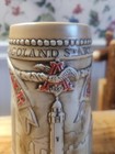 BUDWEISER BEER 1981 CS51 Chicago "CHICAGOLAND" CERAMARTE STEIN Mancave Bar — photo 2