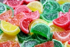 Mini Fruit Slices  asstd  Nostalgic Jelly Slice Candy  1 lb  FREE SHIPPING