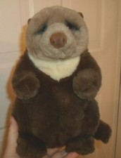Dakin Realistic Oliver Otter Lou Rankin Friends Plush Stuffed Animal 10"