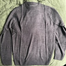 Image of French Connection Round Neck Grey Jumper Acrylic Size S Unworn New No Tags