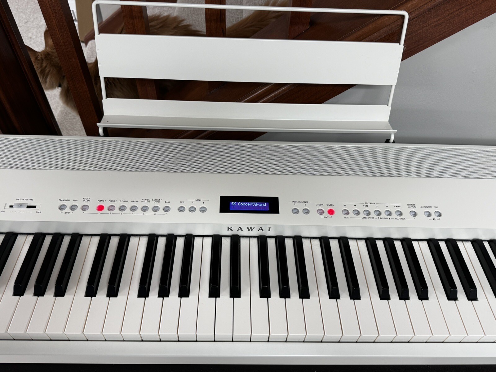 Kawai ES8 88key Digital Piano White eBay