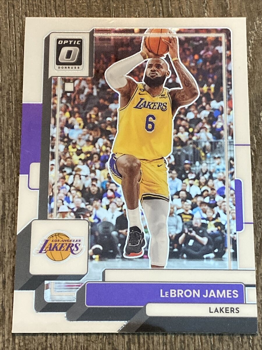 2022-23 DONRUSS #128 LEBRON JAMES LOS ANGELES LAKERS BASKETBALL OFFICIAL  TRADING CARD OF THE NBA : Collectibles & Fine Art 