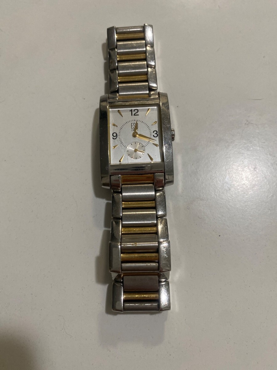 ESQ BY MOVADO E5079 SWISS QUARTZ MOVEMENT Stainless Steel Watch and bracelet