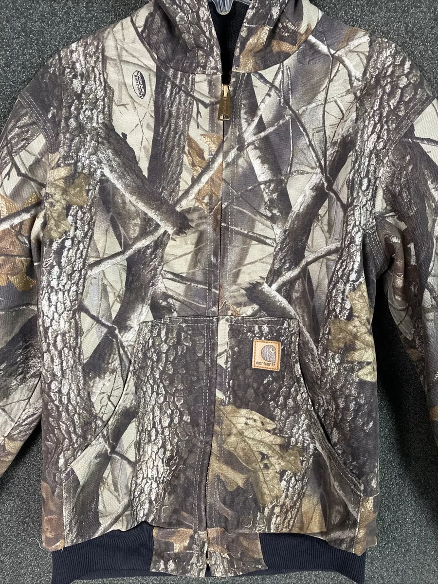 Vintage carhartt top camo jacket