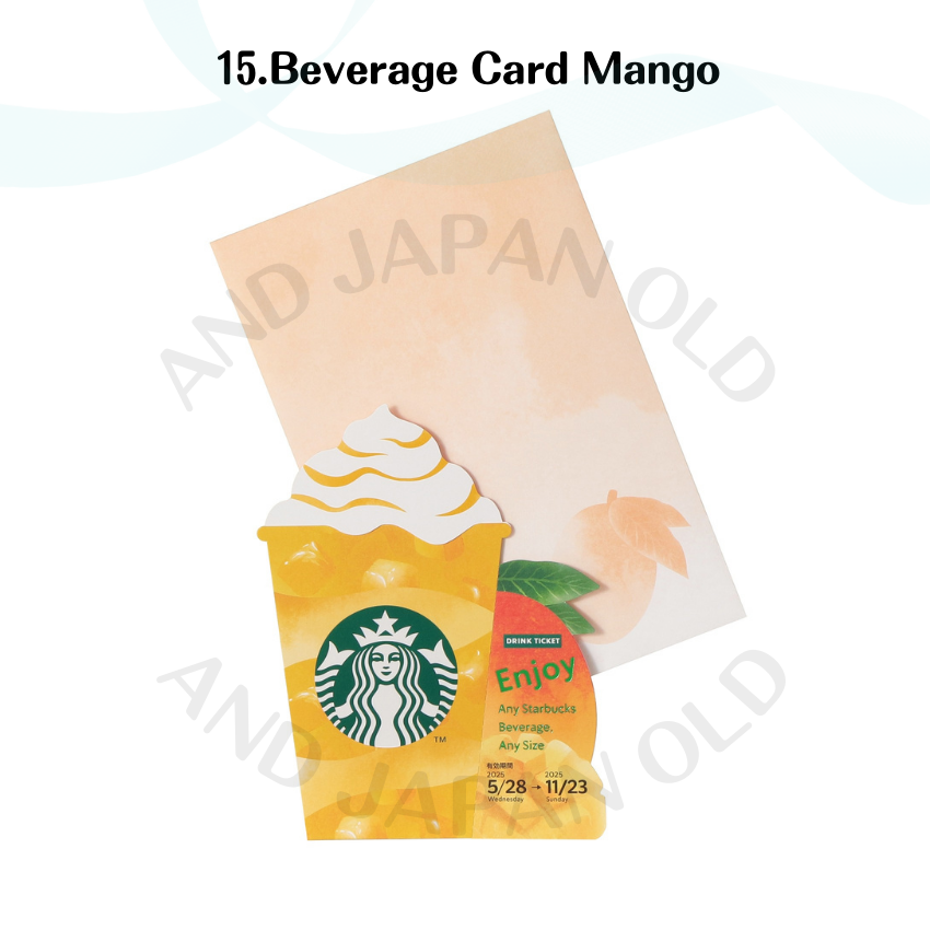 2025 Starbucks Japan Summer 