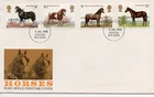 GB - First Day Cover - Town Cancel -1978  Horses -  U/A Pmk Chichester
