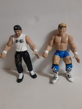 WWF Jakks BCA New Age Outlaws Figures Tag Team Road Dogg Billy Gunn DX WWE WCW