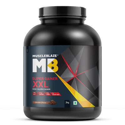 MuscleBlaze Super Gainer XXL For Muscle Mass Gain Choclate Flavour
