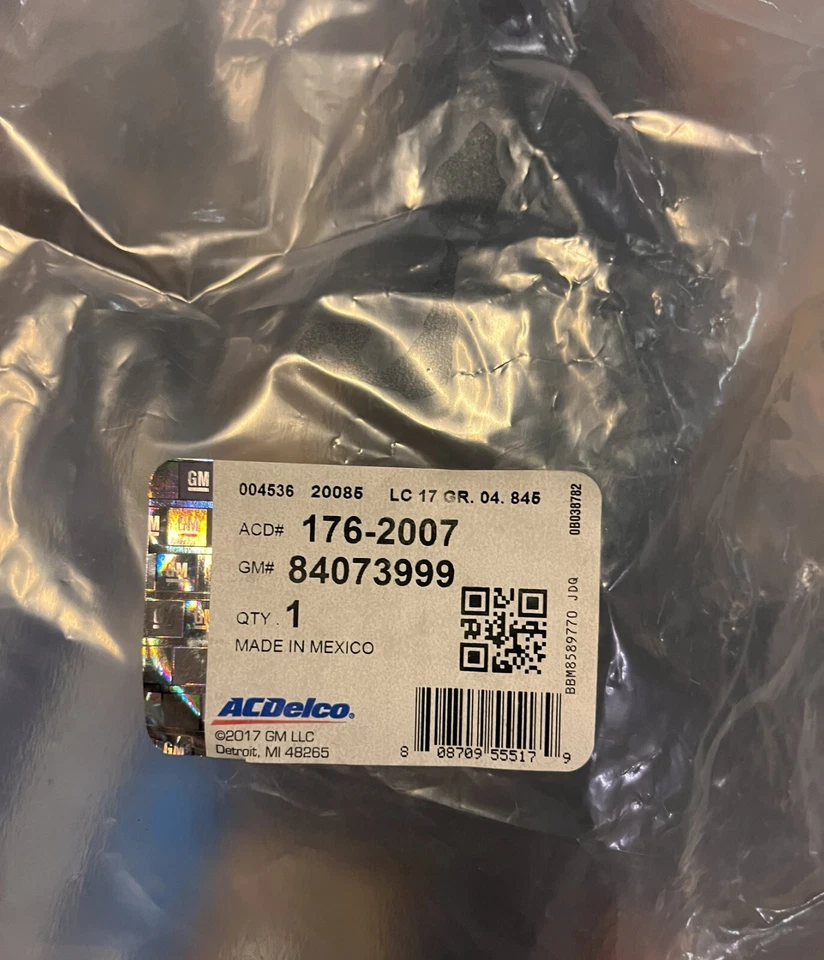 Conjunto de entrada de refuerzo de freno eléctrico ACDelco 176-2007 para Chevy Silverado 2500 HD^ Foto 2 de 2