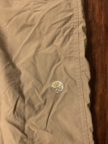 Mountain Hardware Womens Canvas Casual/Outdoor Pants Size Khaki w/belt. - Picture 3 of 7