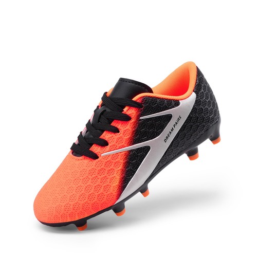 Boys Girls Kids Soccer Cleats Firm Groud Football Anti-slip Athletic Shoes - Picture 8 of 37
