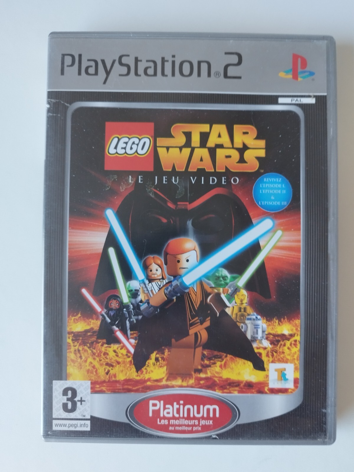 Lego Star Wars : Le jeu vidéo PS2 Playstation 2 PAL Platinium