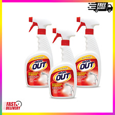 IRON OUT Rust Stain Remover Spray Gel – 24 oz (3-Pack) for Bathrooms, Kitchens 1.21 per fl oz