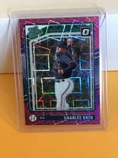 2024 Donruss -Charlee  Soto /79   #163 Pink Velocity Optic Holo Nice SSP