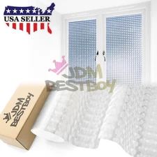 4"x8" Sample Cat Eye Frosted Film Glass Home Bathroom Window Security Privacy