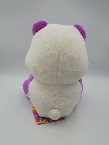 AAA Panda Bear C1501 Púrpura Furyu Peluche 7" TAG Juguete Muñeca Japón - Imagen 4 de 8