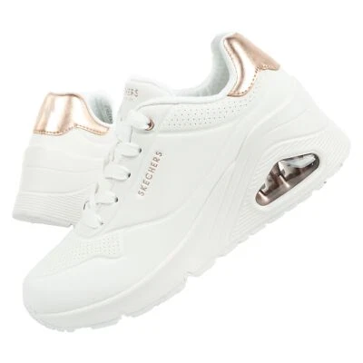 Skechers Uno Damen Sportschuhe [177520/WHT] Weiß Sneakers