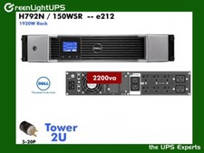 Rebuilt Dell UPS K792N - 150WSR UPS 2200va 120v NewBatts Wanrty