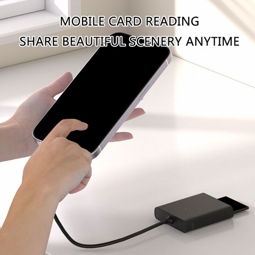 USB 3.0 4 in 1 Card Reader with Fast Data Transfer for MS Memory Cards Easy - Afbeelding 3 van 8