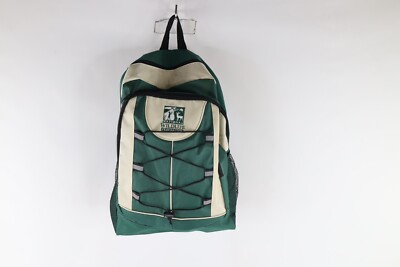 Vintage Spell Out Color Block National Wildlife Federation Backpack Book Bag