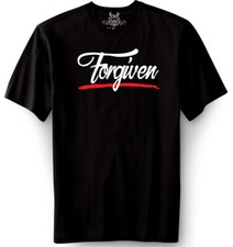 NEW MEN'S PRINTED FORGIVEN JESUS GOD LOVE CHRISTIAN CROSS GRAPHIC DESIGN T-Shirt