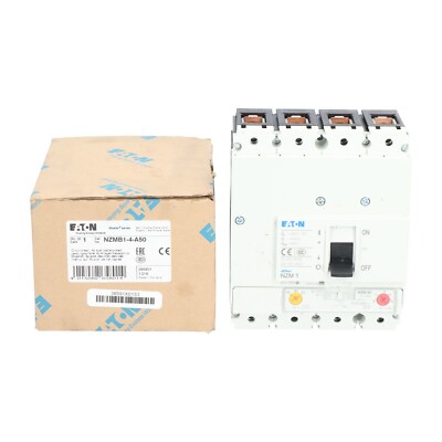 Eaton NZMB1-4-A50 Circuit Breaker 4P 50A New NFP