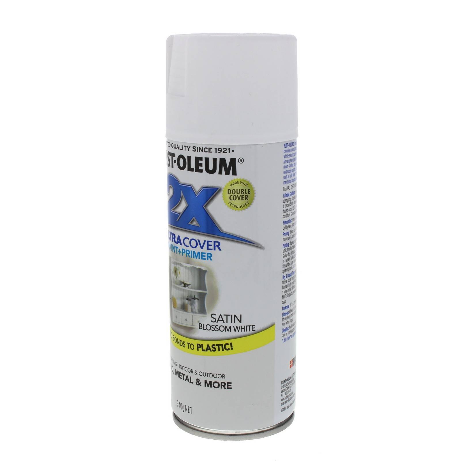 2X Ultra Cover Aero Satin Blossom White Superior Coverage 340g Spray