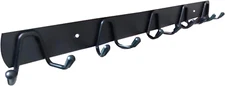 Coat Rack Wall Mounted with 5 Coat Hooks for Hanging, Metal Wall Coat Rack fo