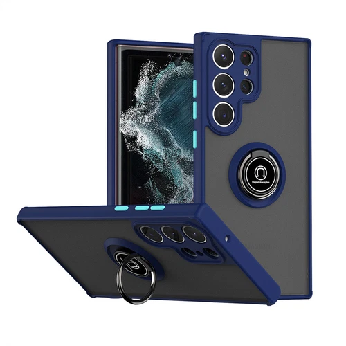 For Samsung A72/A55/A53/A22/A14/5G A03 Magnetic Ring Holder Hybrid Case Cover - Picture 23 of 24