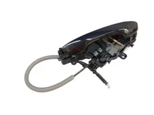 Door handle exterior door handle left rear deep black LC9X for VW Touran 5TA837205A