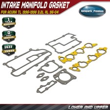 Upper Lower Engine Intake Manifold Gasket Set For Acura Tl 1996-1998 Rl 96-04