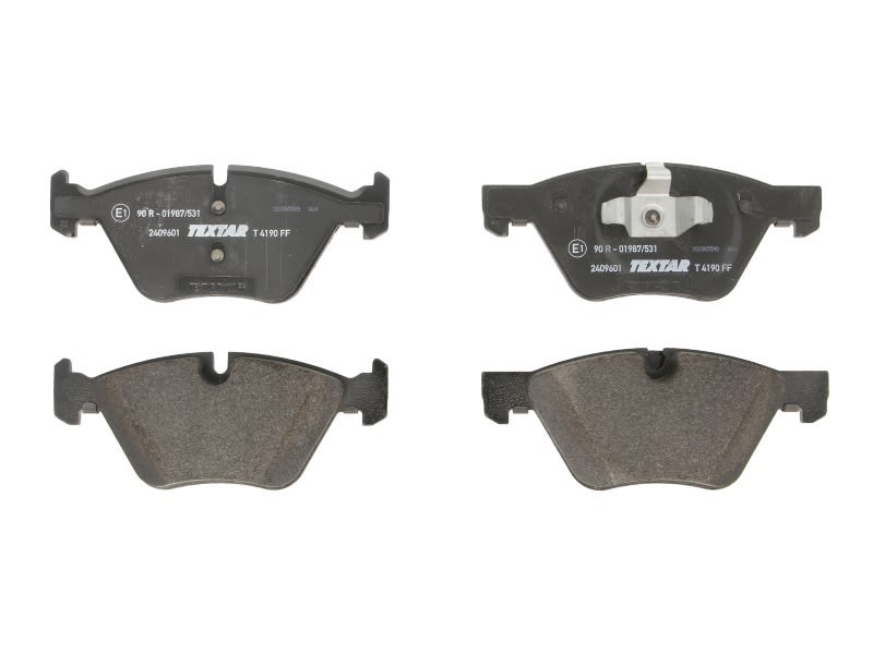 Plaquettes de frein TEXTAR 2409601 en céramique thermique pour disque avant 1.6