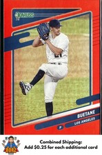2021 Donruss #101b Walker Buehler Holo Red 