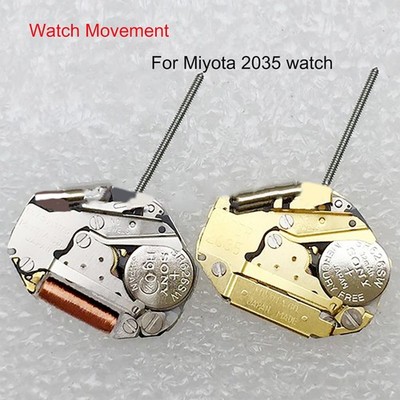 Für Miyota 2035 Quarz Uhrwerk mit Batterie Ersat Uhrwerk Reperatur Teil