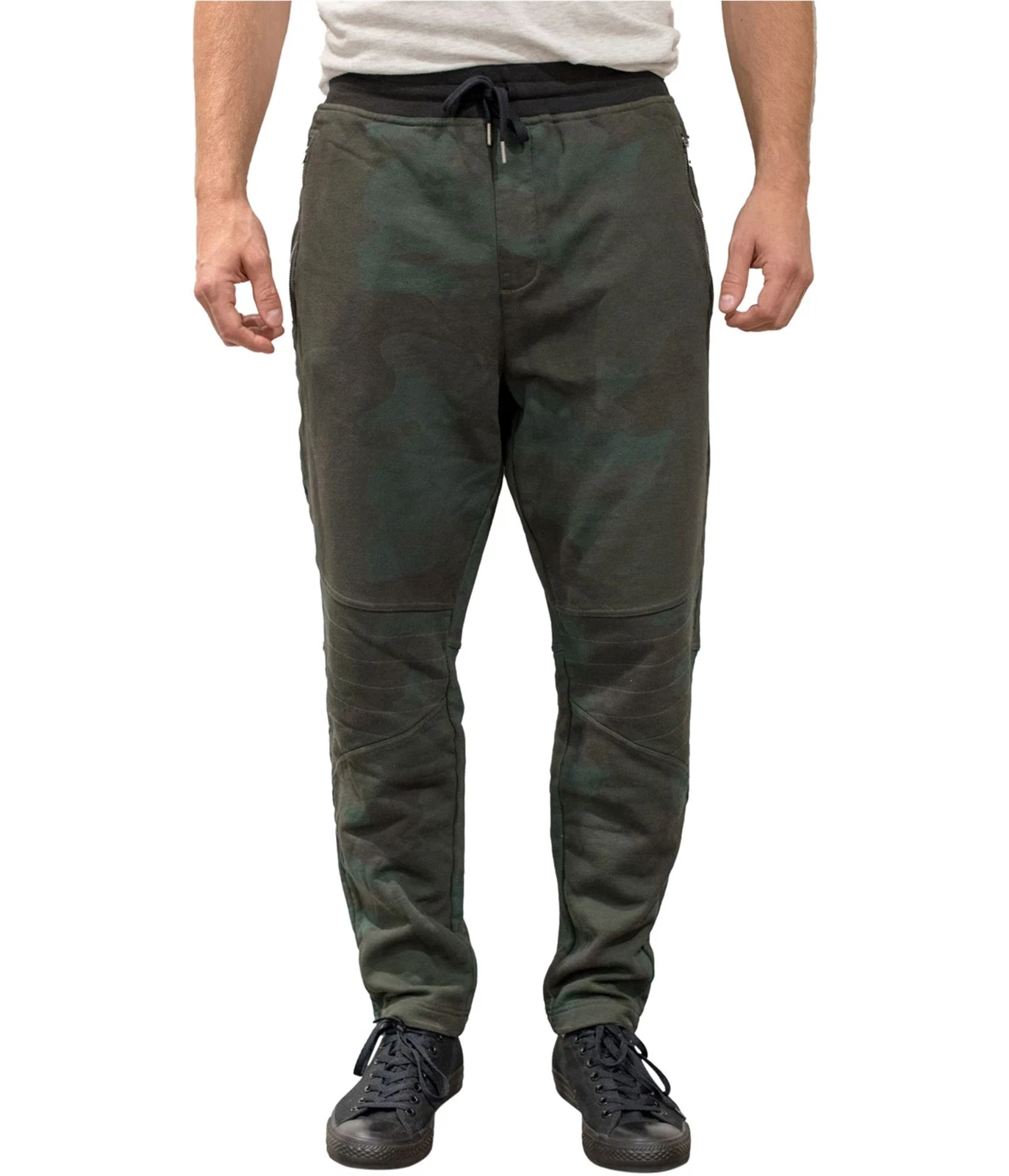William Rast Mens Lewis Straight Leg Jogger Casual Pants