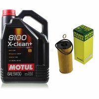 Inspektionspaket 5L Motul X-Clean+ 5W-30 FüR BMW F25 Xdrive30D Xdrive35D