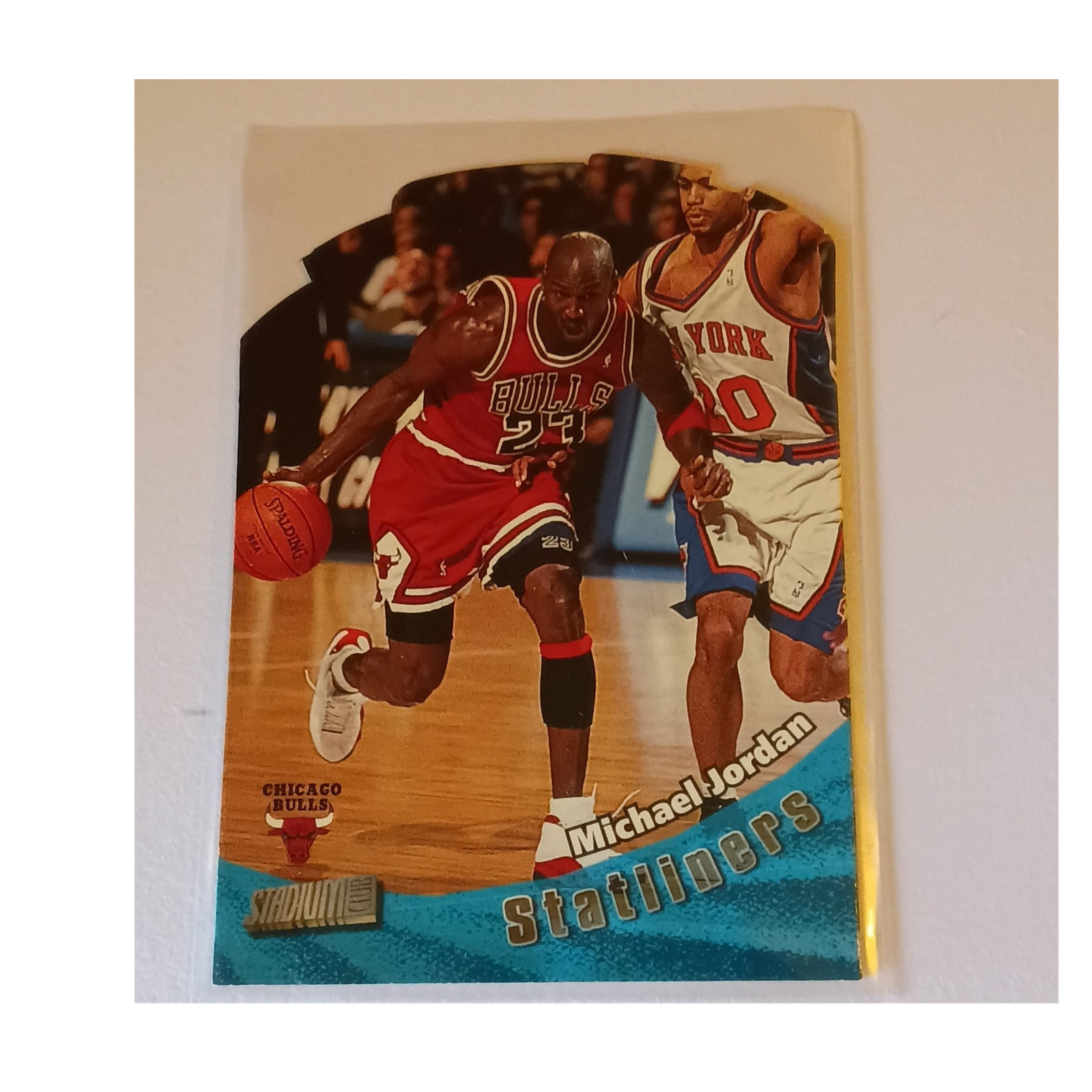 Topps 1998 Stadium Club Statliners Insert Michael Jordan S2 Chicago Bulls