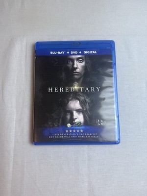 HEREDITARY Blu-ray + DVD 2018 A24 Ari Aster Toni Collette HORROR