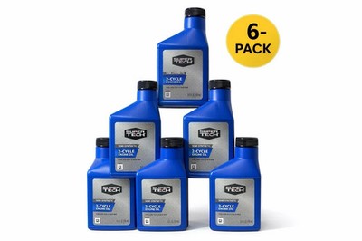 Super Tech 2 Cycle Engine Oil 6 Pack 6.4 oz Each Semi Synthetic Bulk Deal